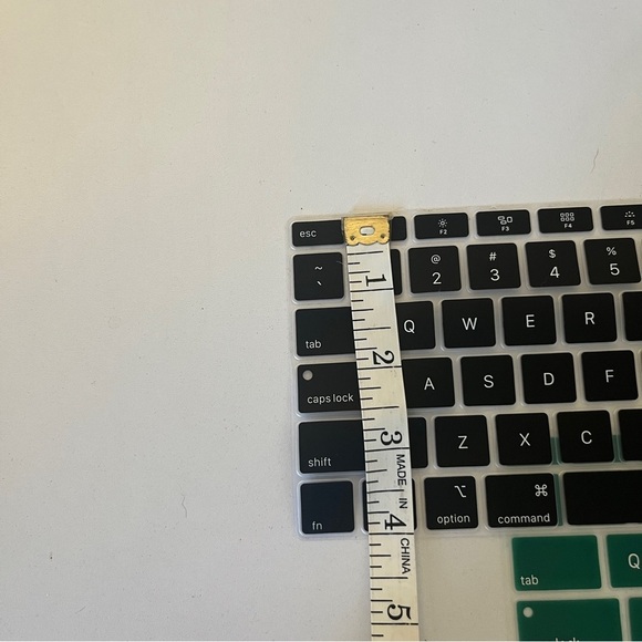 Apple MacBook Silicone Keyboard Covers Black Red Green. Includes 4 - Picture 5 of 5